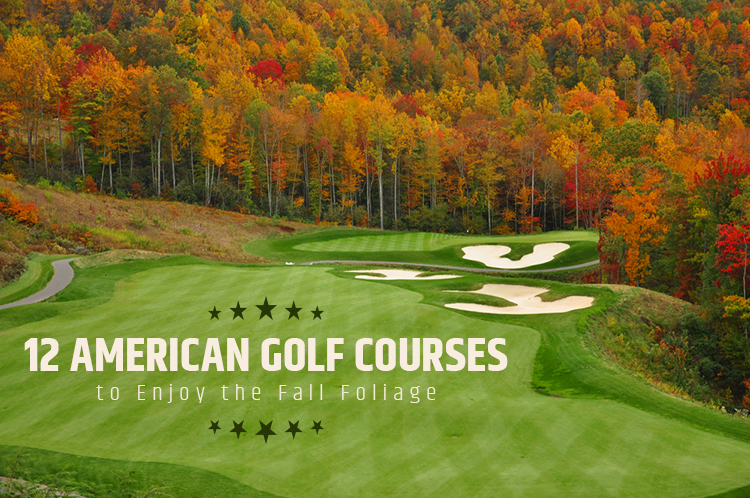 american golf courses fall foliage
