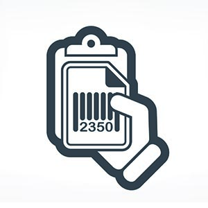 Barcode on Clipboard